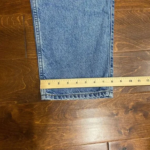 Levi's 545 Loose Fit Vintage 1993 Denim Blue Jeans Gold Tab Men's Size 38 x 30 - Picture 10 of 11